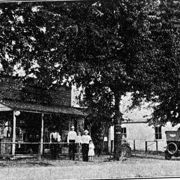 Wildwood Historical Society - Wetzel Store - Wetzel Store in Pond, 1915